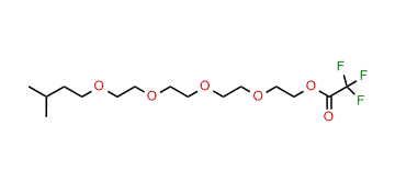 15-Methyl-3,6,9,12-tetraoxahexadecyl trifluoroacetate